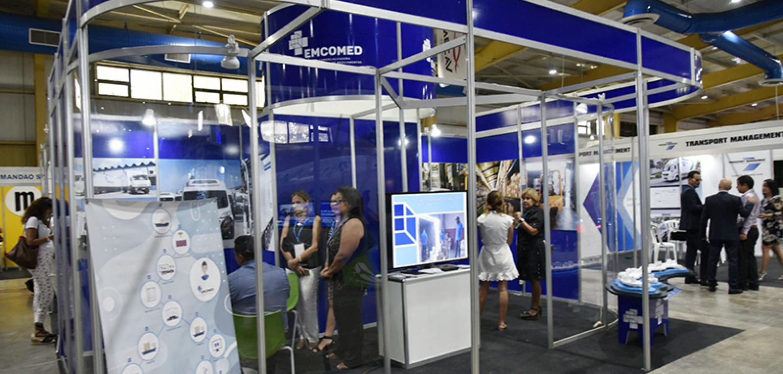 Emcomed attends the International Transport and Logistics Fair at Pabexpo