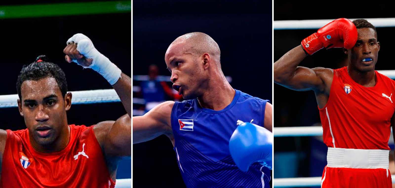 Boxeo de Cuba asegura tres preseas de bronce en Tokio 2020