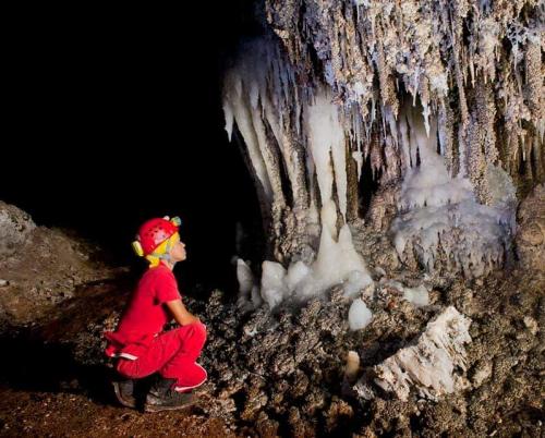 The surprising Geda cavern, in Pinar del Río