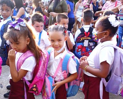 School year started in Cuba under normal conditions