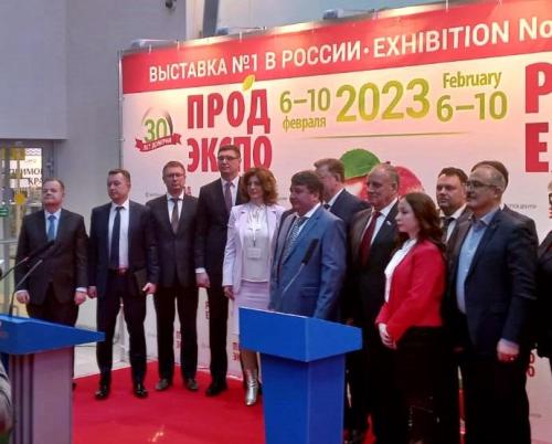Inaugurada en Moscú feria internacional de alimentos Prodexpo 2023