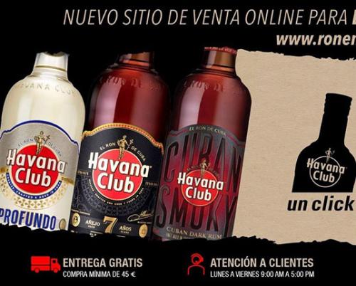 Presenta Havana Club nueva tienda online