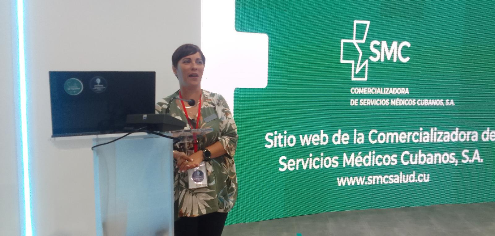 Presented new website of Comercializadora de Servicios Médicos Cubanos S.A. (CSMC S.A.)