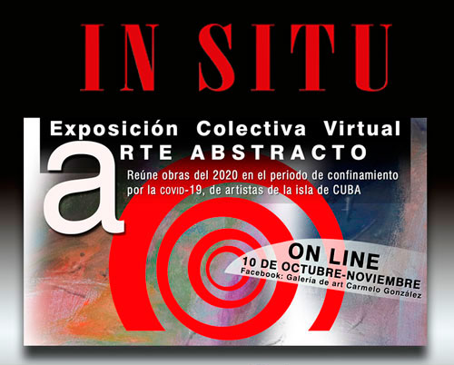 “In situ”, una exposición de arte abstracto, homenaje a la cultura cubana